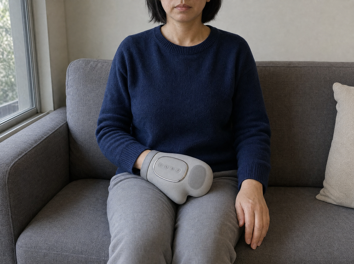 Relief Cabinet hand massager — how3