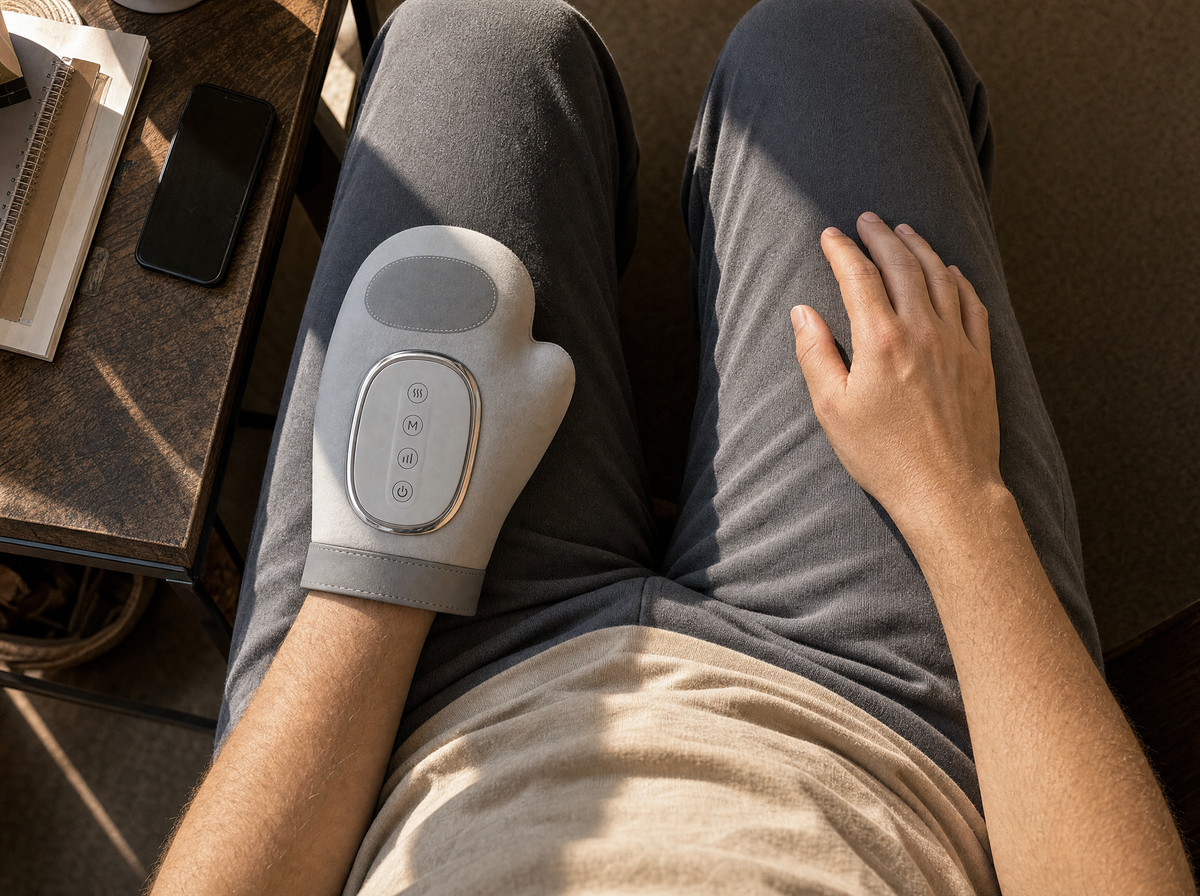 Relief Cabinet hand massager — use4